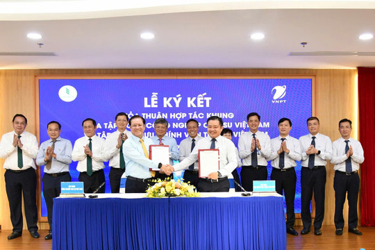 VNPT và VRG hợp tác kiến tạo hệ sinh thái số xanh, thông minh