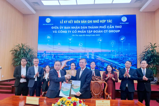 UBND thành phố Cần Thơ hợp tác cùng CT Group triển khai các hoạt động khoa học, công nghệ và đổi mới sáng tạo