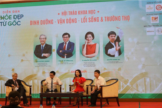 Diễn đàn khoa học lan tỏa thông điệp sống khỏe từ dinh dưỡng và vận động