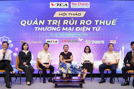 Quản trị rủi ro thuế trong thương mại điện tử dựa trên dữ liệu số