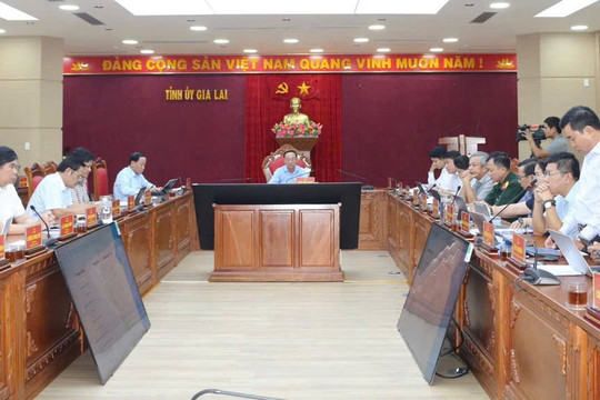 Ban Chỉ đạo về phát triển khoa học, công nghệ, đổi mới sáng tạo và chuyển đổi số tỉnh Gia Lai họp phiên thứ 2