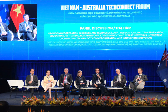 Việt Nam - Australia thúc đẩy các cơ chế đồng tài trợ, phát triển các nhóm nghiên cứu xuất sắc
