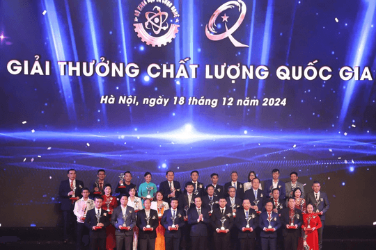 Quy định về xét tặng giải thưởng chất lượng sản phẩm, hàng hóa