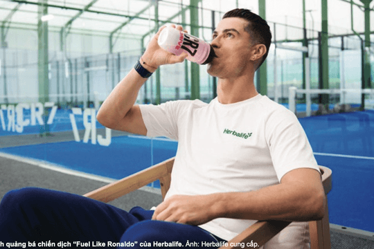 Herbalife triển khai chiến dịch “Fuel Like Ronaldo” về dinh dưỡng thể thao và lối sống lành mạnh
