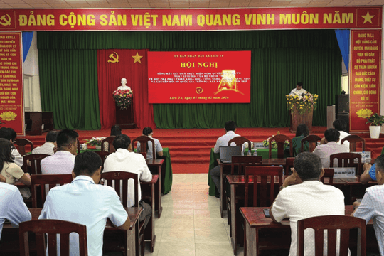 Xã Liêu Tú, TP. Cần Thơ: Điểm sáng trong xây dựng chính quyền số từ cơ sở