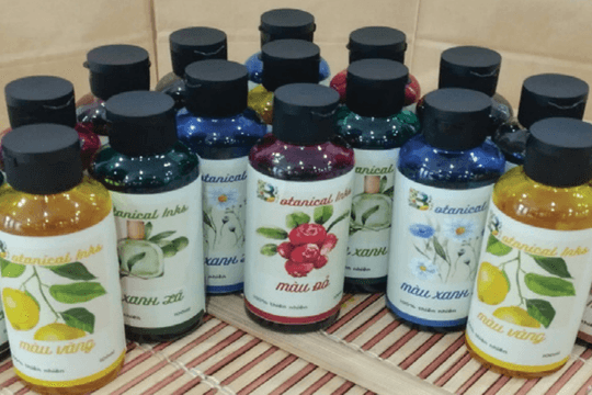 Màu vẽ thực vật: Hướng đi mới cho nông nghiệp xanh