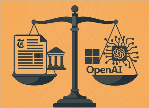 "Đại chiến pháp lý" giữa New York Times và Open AI trong kỷ nguyên trí tuệ nhân tạo
