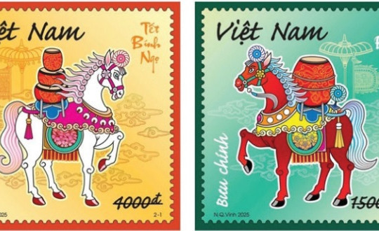 Tết và văn hoá Việt trên tem bưu chính.