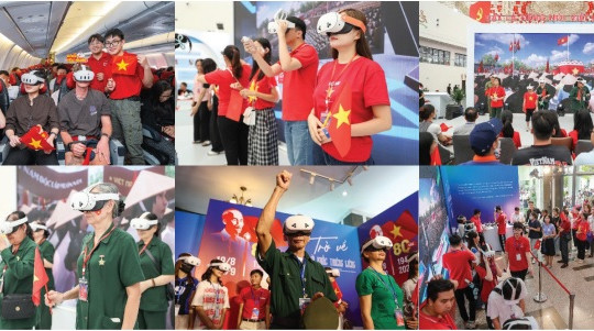 Công nghệ thực tế ảo đưa nhân dân đắm chìm vào thời khắc Bác Hồ đọc Bản Tuyên ngôn Độc lập tại Quảng trường Ba Đình