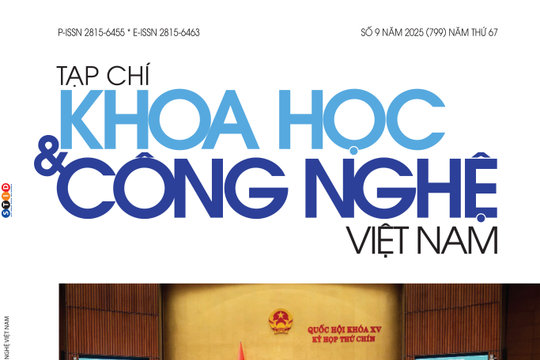 Tạp chí Khoa học và Công nghệ Việt Nam số 9 năm 2025 (799)