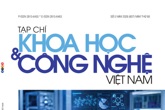 Tạp chí Khoa học và Công nghệ Việt Nam số 5 năm 2026 (807)