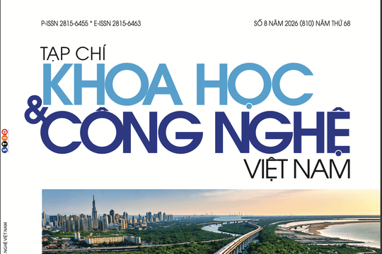 Tạp chí Khoa học và Công nghệ Việt Nam số 8 năm 2026 (810)