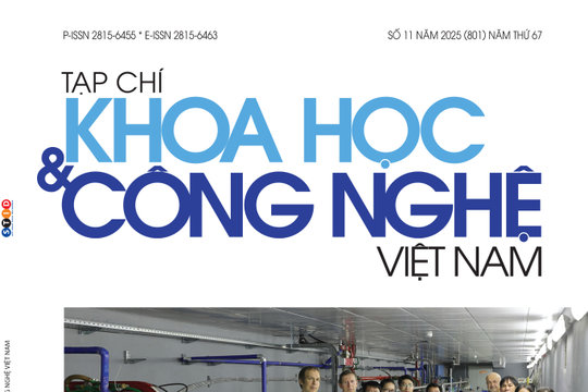 Tạp chí Khoa học và Công nghệ Việt Nam số 11 năm 2025 (801)