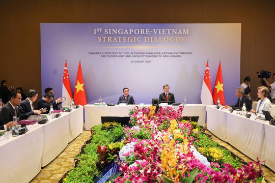 Tuyên bố chung Việt Nam - Singapore về chiến lược kết nối công nghệ