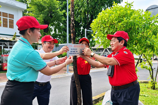 Công viên phần mềm Quang Trung quản trị mảng xanh bằng công nghệ số
