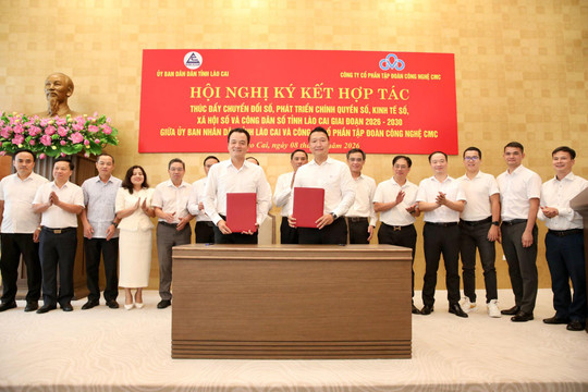 CMC hợp tác đưa AI vào các bài toán thực tiễn của Lào Cai