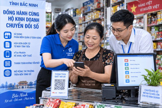 Bắc Ninh: Cụ thể hóa chương trình thí điểm chuyển đổi số hộ kinh doanh