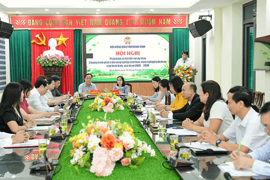 Ninh Bình lấy ý kiến hoàn thiện Chương trình phát triển nông nghiệp sinh thái, tuần hoàn