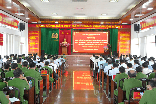 Lãnh đạo Đồng Tháp yêu cầu quản trị địa phương dựa trên dữ liệu