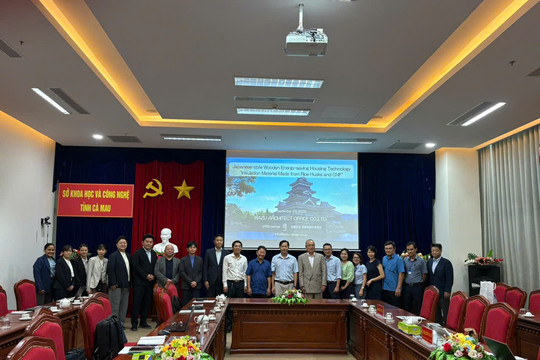 Nhật Bản hỗ trợ Cà Mau thúc đẩy ứng dụng KHCN và kinh tế tuần hoàn