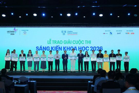 15 sáng kiến khoa học được vinh danh năm 2026
