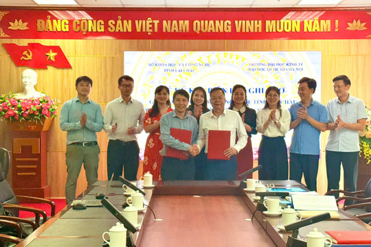 Lai Châu đẩy mạnh hợp tác khoa học, công nghệ và đào tạo nhân lực