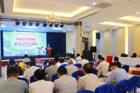 Quảng Ngãi lan tỏa các hoạt động hưởng ứng Ngày Chuyển đổi số quốc gia năm 2026