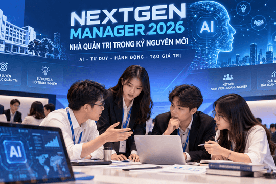 Khởi động cuộc thi NextGen Manager 2026: Rèn năng lực quản trị thời AI