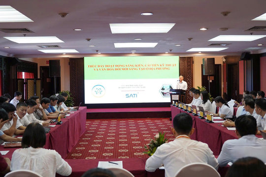 Hoạt động hỗ trợ phát triển, thương mại hóa sáng kiến không dừng ở phát hiện, tôn vinh