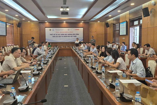 Lựa chọn vật liệu và giải pháp thiết kế mặt đường bền vững cho các đảo, quần đảo của Việt Nam
