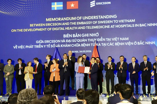 Việt Nam - Thụy Điển tăng cường hợp tác y tế số, nâng cao chất lượng chăm sóc sức khỏe
