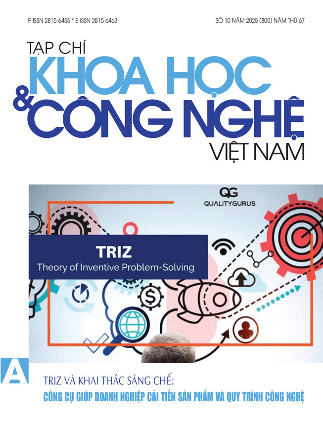 Tạp chí Khoa học và Công nghệ Việt Nam số 10 năm 2025 (800)