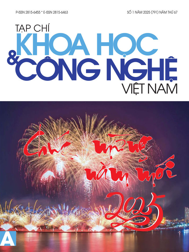 Tạp chí Khoa học và Công nghệ Việt Nam số 1 năm 2025 (791)