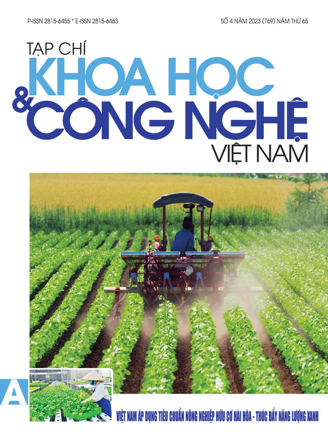 Tạp chí Khoa học và Công nghệ Việt Nam số 4 năm 2023 (769)