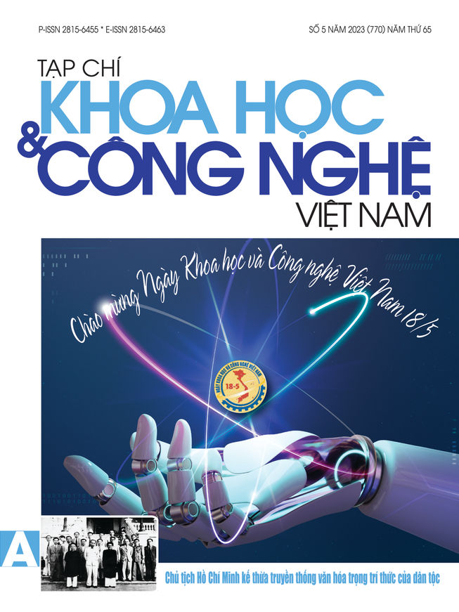 Tạp chí Khoa học và Công nghệ Việt Nam số 5 năm 2023 (770)