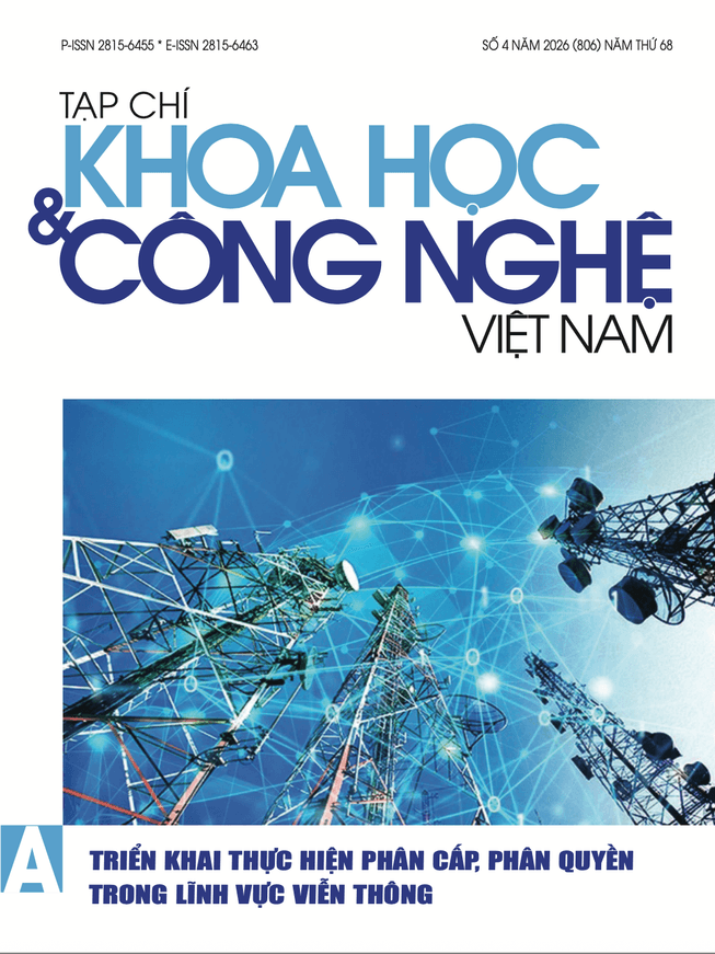 Tạp chí Khoa học và Công nghệ Việt Nam số 4 năm 2026 (806)