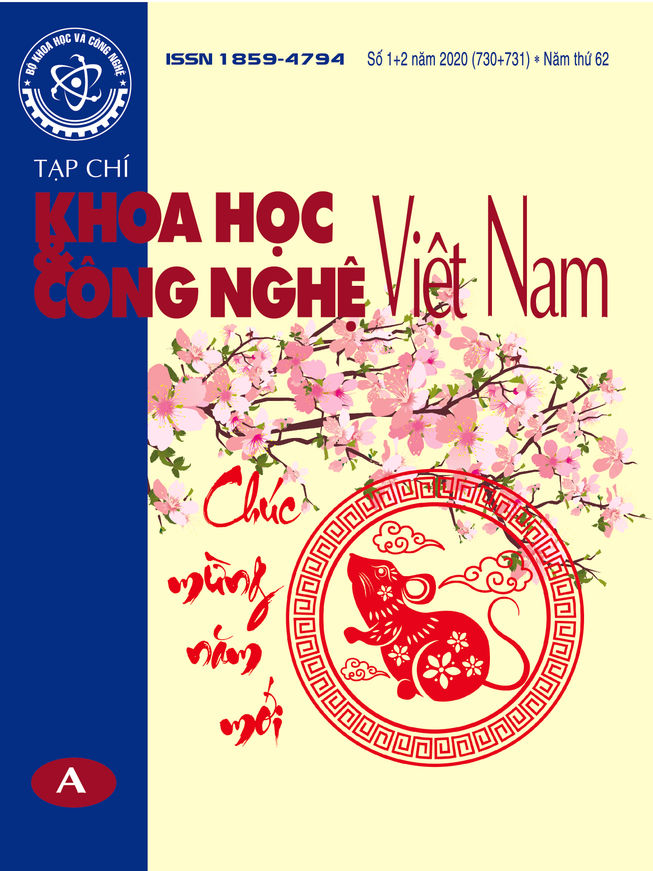 Tạp chí Khoa học và Công nghệ Việt Nam số 1+2 năm 2020 (730+731)