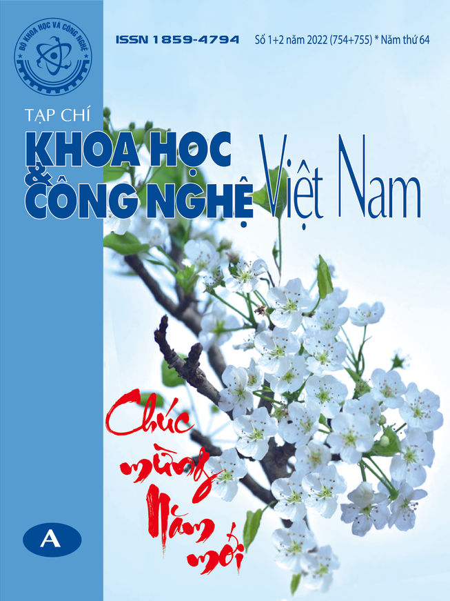 Tạp chí Khoa học và Công nghệ Việt Nam số 1+2 năm 2022 (754+755)