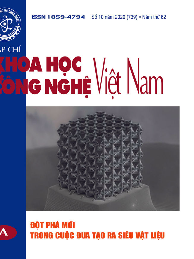 Tạp chí Khoa học và Công nghệ Việt Nam số 10 năm 2020 (739)