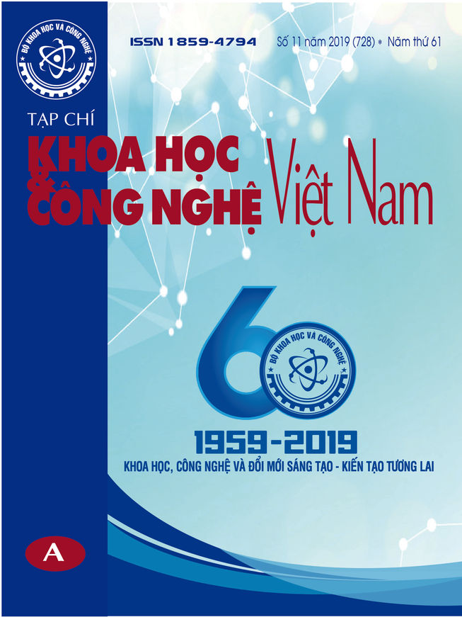 Tạp chí Khoa học và Công nghệ Việt Nam số 11 năm 2019 (728)