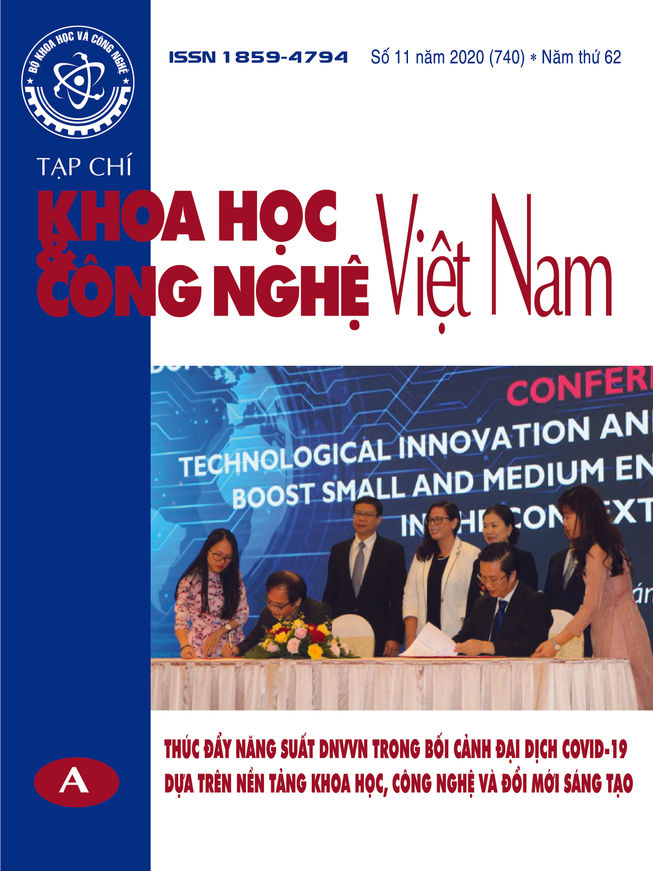 Tạp chí Khoa học và Công nghệ Việt Nam số 11 năm 2020 (740)