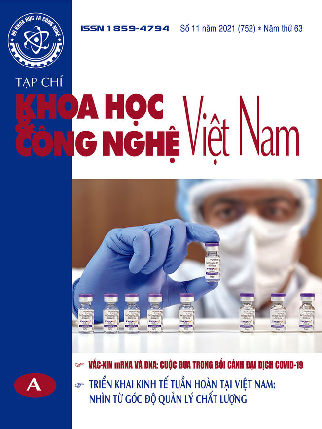 Tạp chí Khoa học và Công nghệ Việt Nam số 11 năm 2021 (752)