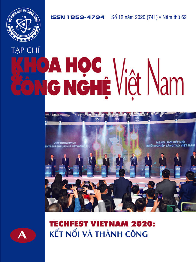 Tạp chí Khoa học và Công nghệ Việt Nam số 12 năm 2020 (741)