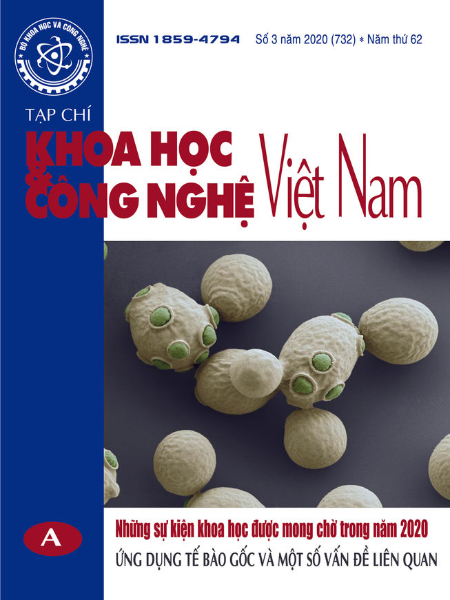 Tạp chí Khoa học và Công nghệ Việt Nam số 3 năm 2020 (732)