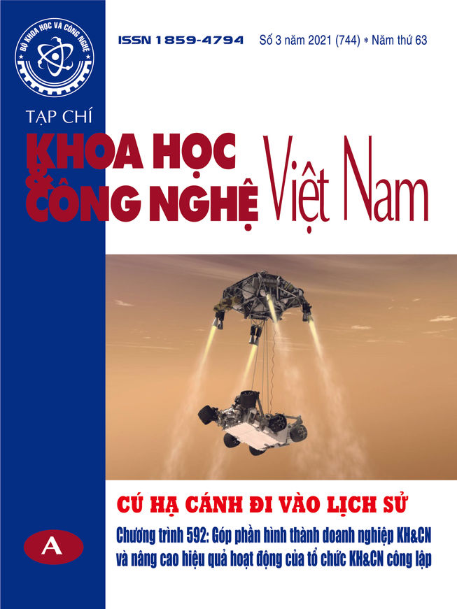 Tạp chí Khoa học và Công nghệ Việt Nam số 3 năm 2021 (744)