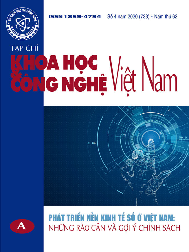 Tạp chí Khoa học và Công nghệ Việt Nam số 4 năm 2020 (733)