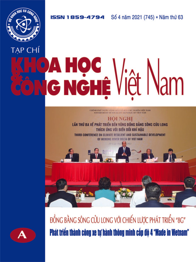 Tạp chí Khoa học và Công nghệ Việt Nam số 4 năm 2021 (745)