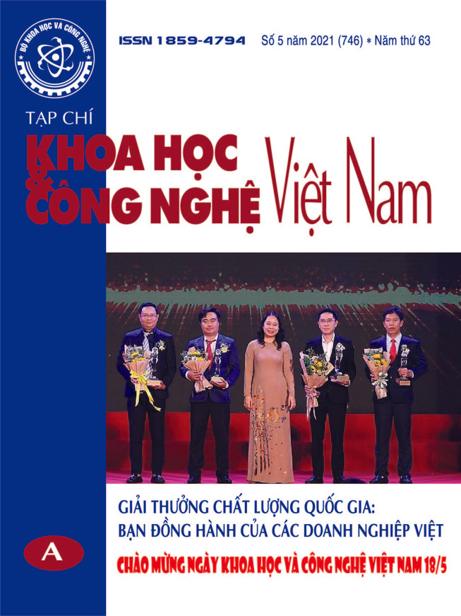 Tạp chí Khoa học và Công nghệ Việt Nam số 5 năm 2021 (746)