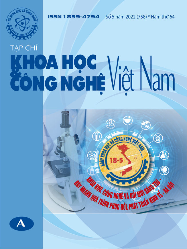 Tạp chí Khoa học và Công nghệ Việt Nam số 5 năm 2022 (758)