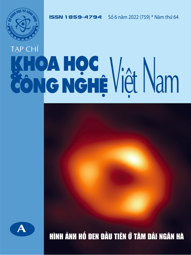 Tạp chí Khoa học và Công nghệ Việt Nam số 6 năm 2022 (759)
